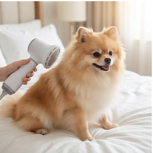 2-in-1 Grooming Hair Dryer Brush