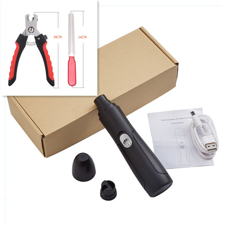 Rechargeable USB Pet Automatic Dog Nail Grinder