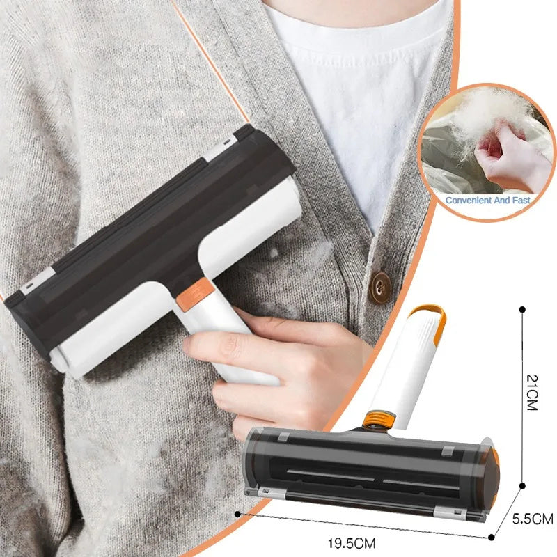 Self-Cleaning Hair Removal Roller