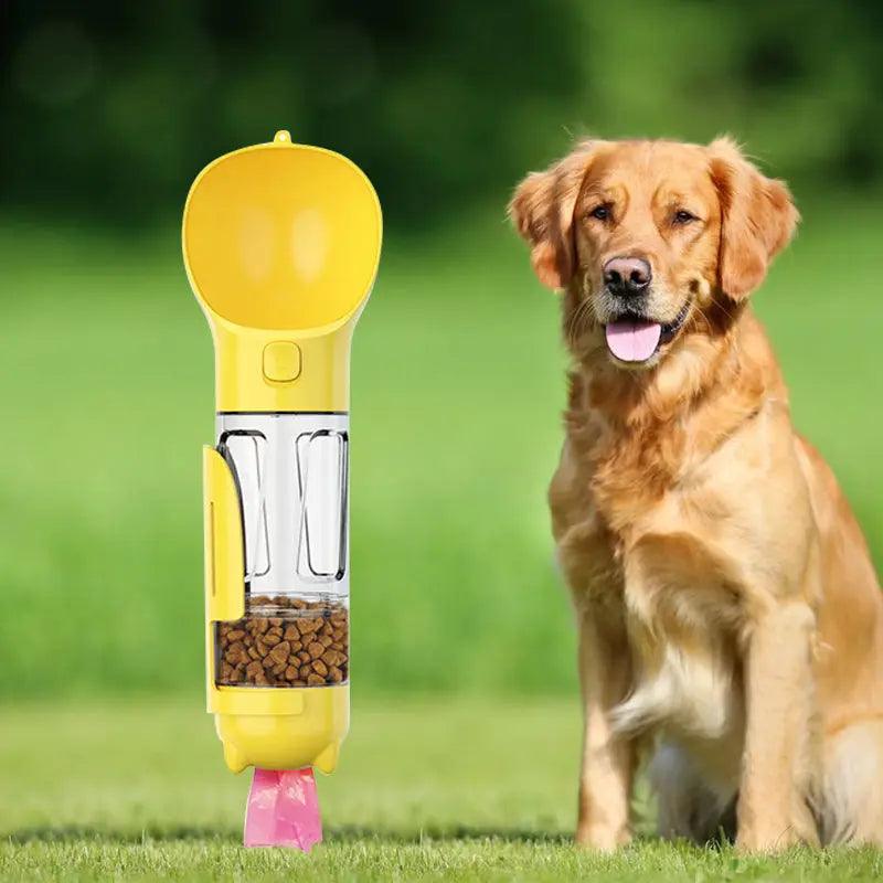 4-in-1 Travel Water Bottle