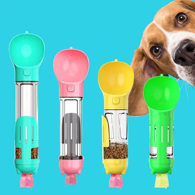 4-in-1 Travel Water Bottle