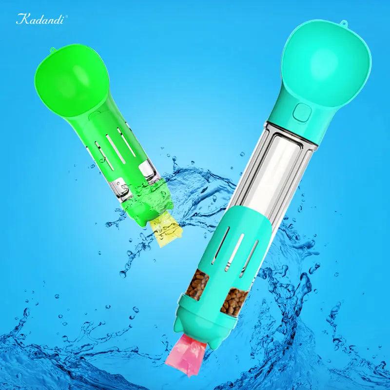 4-in-1 Travel Water Bottle