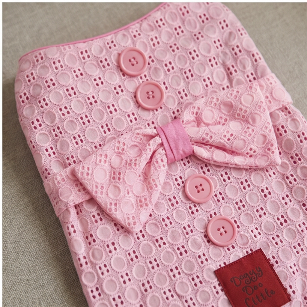 Princess Peach Fleece Dog Coat